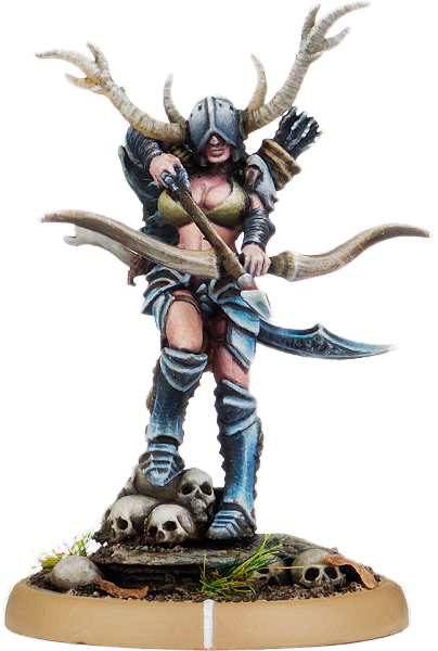 Bow-Annik of Carn Wrach, Battle-Drune on Foot