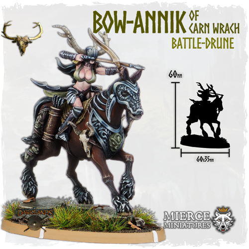 Bow-Annik of Carn Wrach, Battle-Drune on Margh