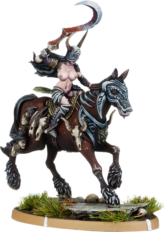 Sickle-Annik of Carn Wrach, Battle-Drune on Margh