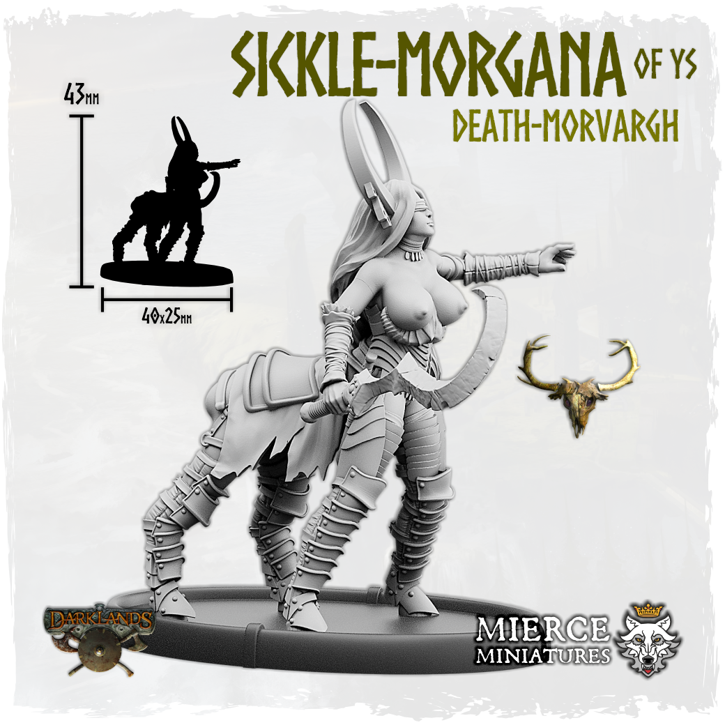 Sickle-Morgana of Ys, Death-Morvargh