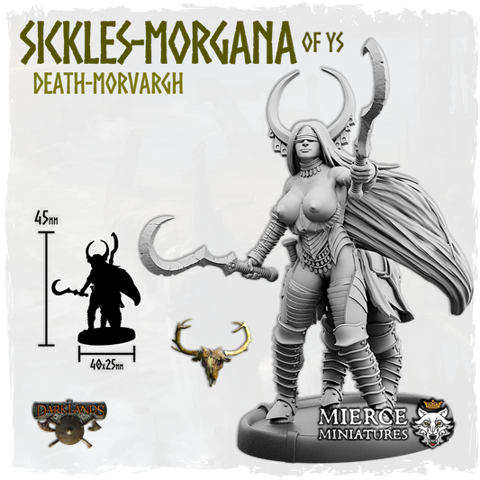 Sickles-Morgana of Ys, Death-Morvargh