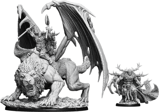 Garth of Kernow, Kill-Drune on Foot and on Mantichora