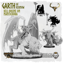 Garth of Kernow, Kill-Drune on Foot and on Mantichora