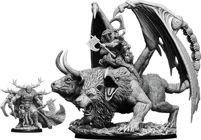 Garth of Kernow, Kill-Drune on Foot and on Chimaera