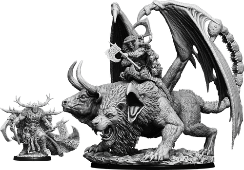 Garth of Kernow, Kill-Drune on Foot and on Chimaera