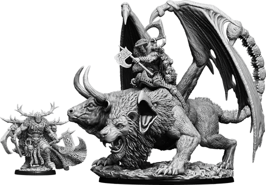 Garth of Kernow, Kill-Drune on Foot and on Chimaera