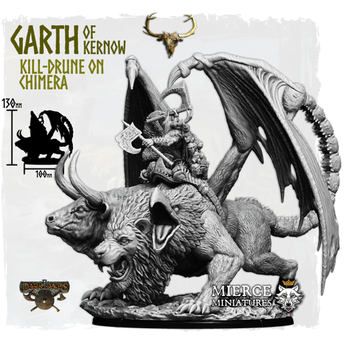 Garth of Kernow, Kill-Drune on Chimaera