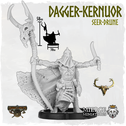 Dagger-Kernuor, Seer-Drune on Foot