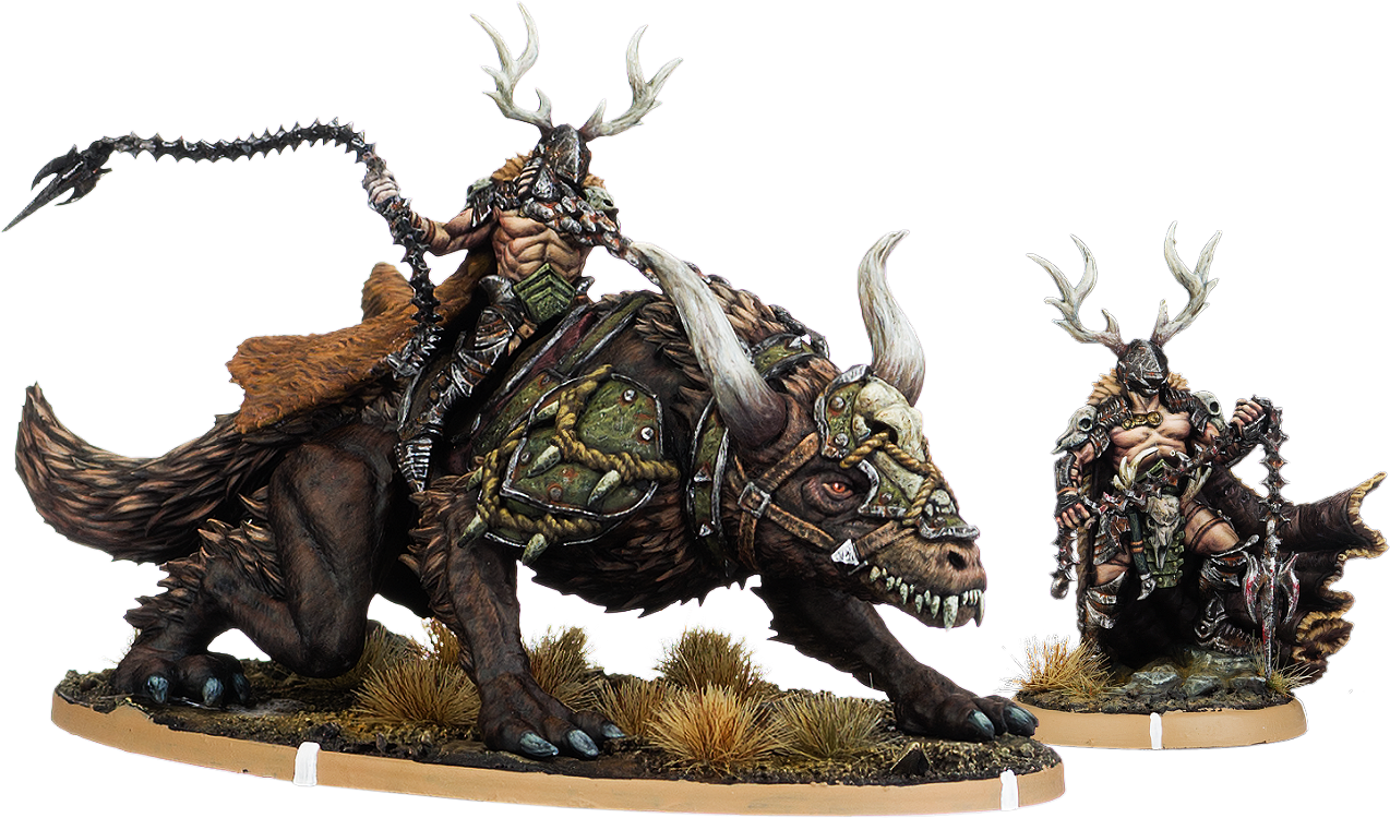 Hedroc of Carn Maen, Battle-Drune on Foot and on Hound-Margh