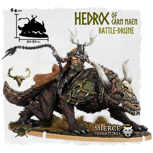 Hedroc of Carn Maen, Battle-Drune on Hound-Margh