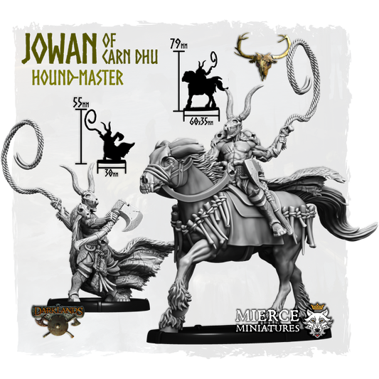 Jowan of Carn Dhu, Hound-Master on Foot and on Margh