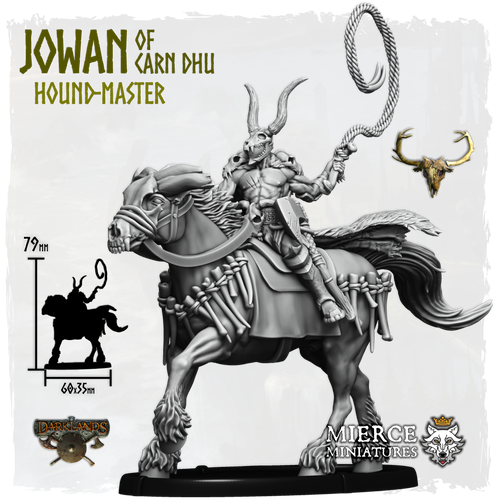 Jowan of Carn Dhu, Hound-Master on Margh