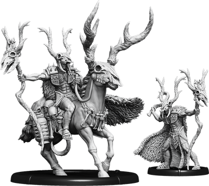 Kerazek, Augur-Drune on Foot and on Margh