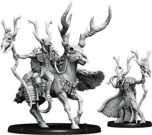 Kerazek, Augur-Drune on Foot and on Margh