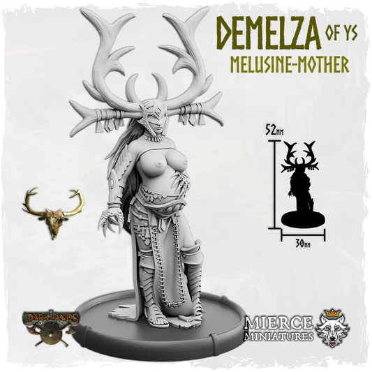 Demelza of Ys, Melusine-Mother on Foot