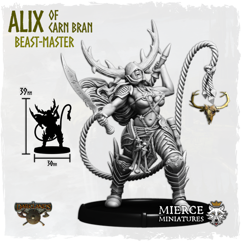 Alix of Carn Bran, Beast-Master on Foot
