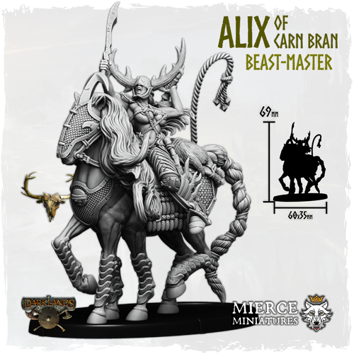 Alix of Carn Bran, Beast-Master on Swift-Margh