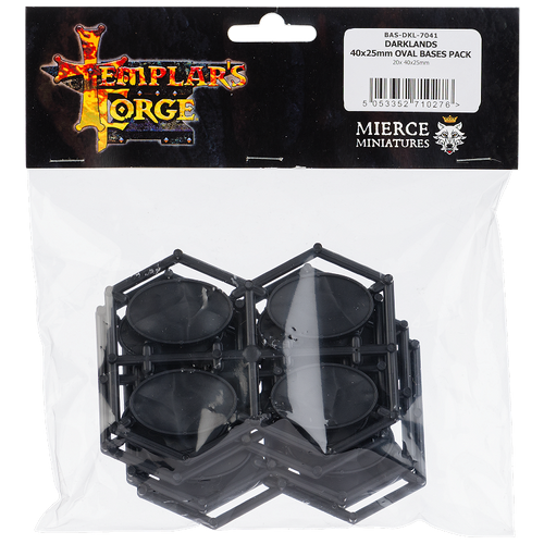 Darklands 40x25mm Oval Bases Pack