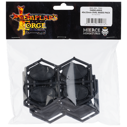 Darklands 40x25mm Oval Bases Pack