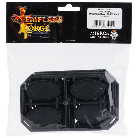 Darklands 50x30mm Oval Bases Pack