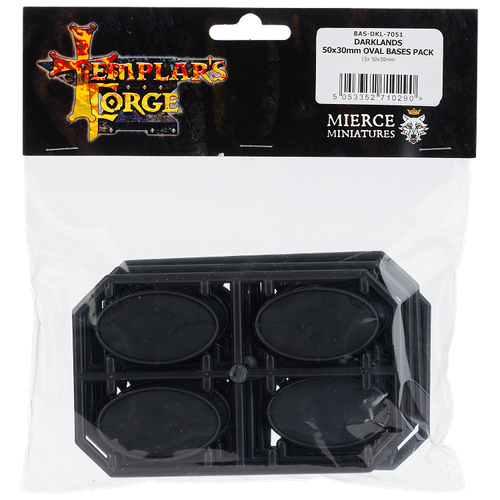Darklands 50x30mm Oval Bases Pack