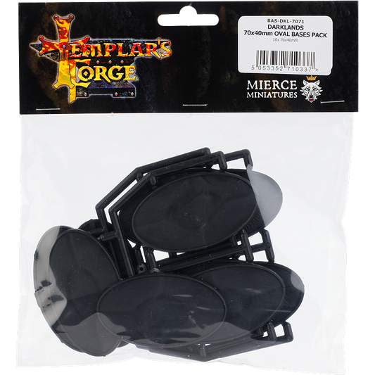 Darklands 70x40mm Oval Bases Pack