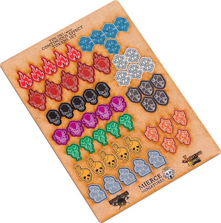 Darklands Continuous Effect Tokens Set