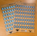 Darklands Cold Numbered Continuous Effect Tokens Set