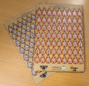 Darklands Fire Numbered Continuous Effect Tokens Set