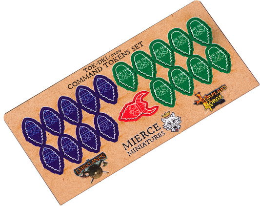 Darklands Command Tokens Set