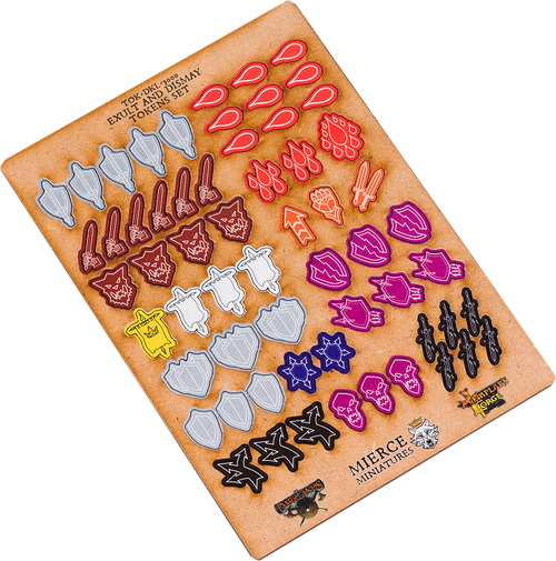 Darklands Exult and Dismay Tokens Set