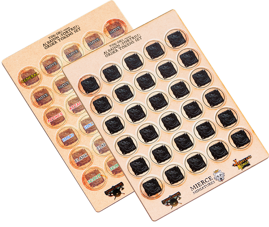 Darklands Albainn (Fortriu) Order Tokens Set
