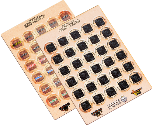 Darklands Albainn (Fortriu) Order Tokens Set