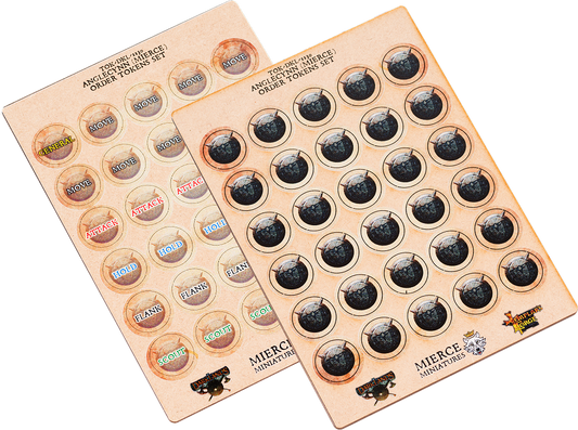 Darklands Anglecynn (Mierce) Order Tokens Set