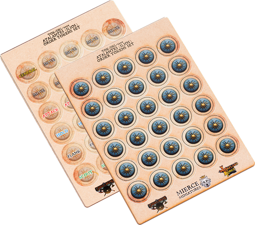 Darklands Atalantes (Ilios) Order Tokens Set