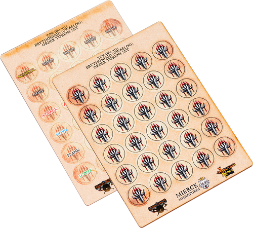 Darklands Brythoniaid (Gwaelod) Order Tokens Set