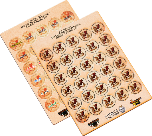 Darklands Brythoniaid (Teyrnas Gwynedd) Order Tokens Set