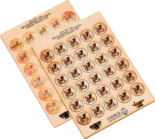 Darklands Brythoniaid (Teyrnas Gwynedd) Order Tokens Set