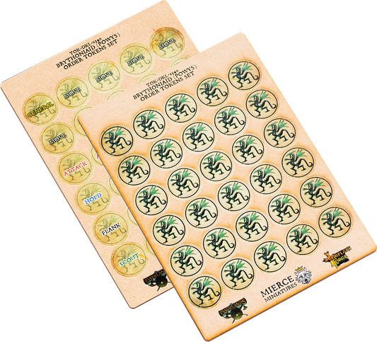 Darklands Brythoniaid (Powys) Order Tokens Set