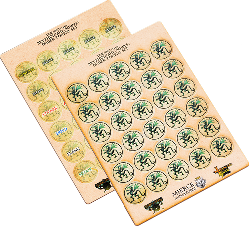 Darklands Brythoniaid (Powys) Order Tokens Set
