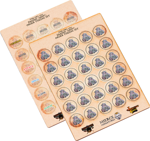 Darklands Érainn (Danu) Order Tokens Set