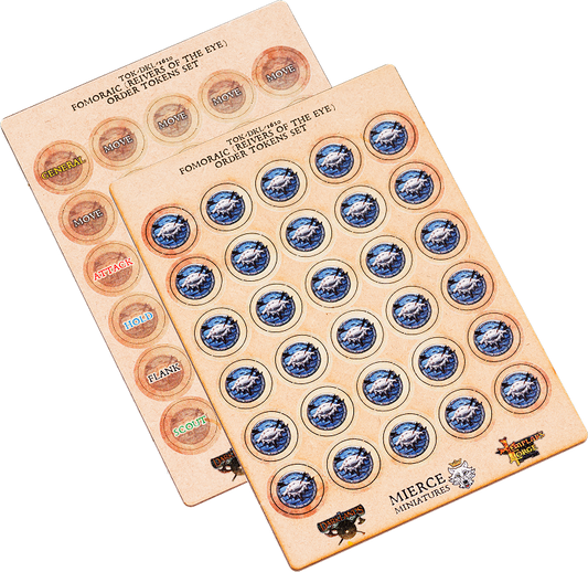 Darklands Fomoraic (Reivers of the Eye) Order Tokens Set