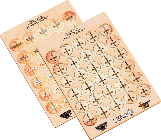 Darklands Infernii (Dis) Order Tokens Set