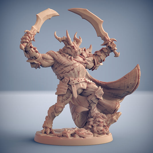 Nasmaraax the Destroyer with scenic base