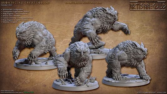 Nightmauler Owlbears (4x warriors)