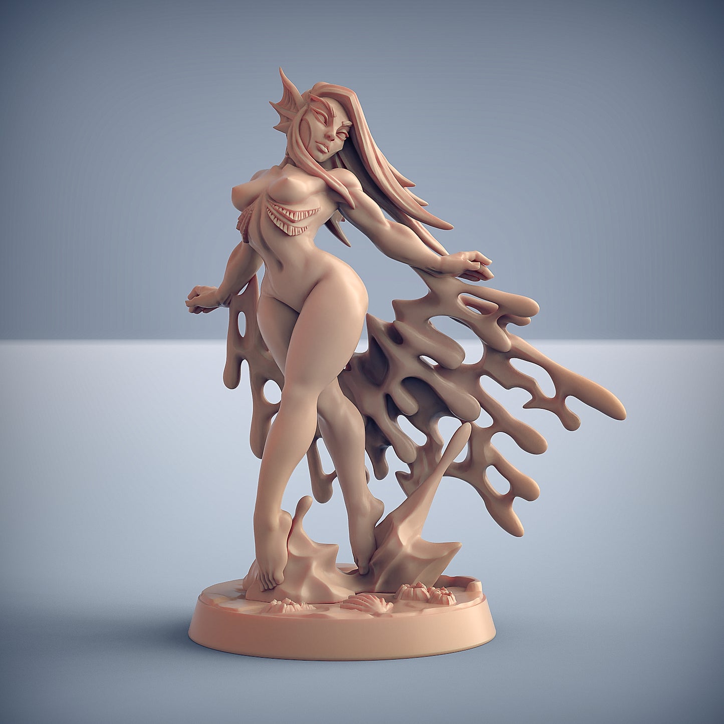 Nymphea the Triton Beauty [Pin Up] with scenic base