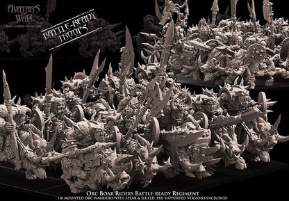 Orc Boar Rider Regiment