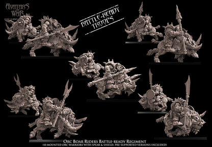 Orc Boar Rider Regiment