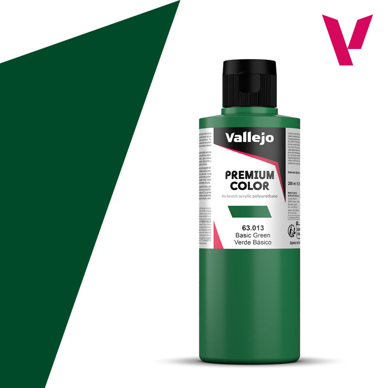 Vallejo Premium Color Basic Green (200ml)