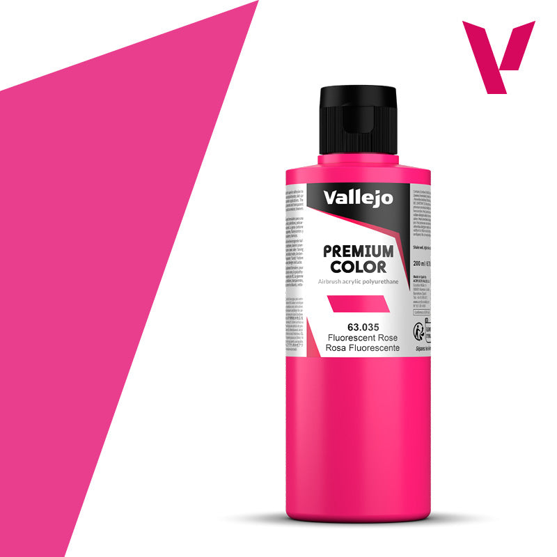 Vallejo Premium Color Rose Fluorescent (200ml)